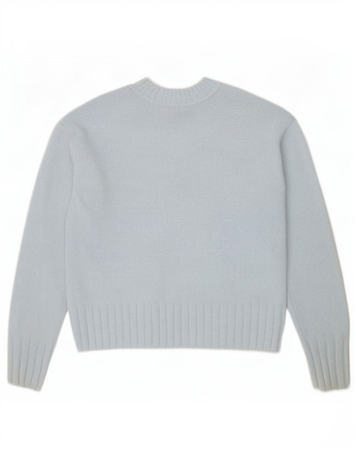 Marks & Spencer Jersey extragrande con cuello en V para mujer UK 6 XS Azul