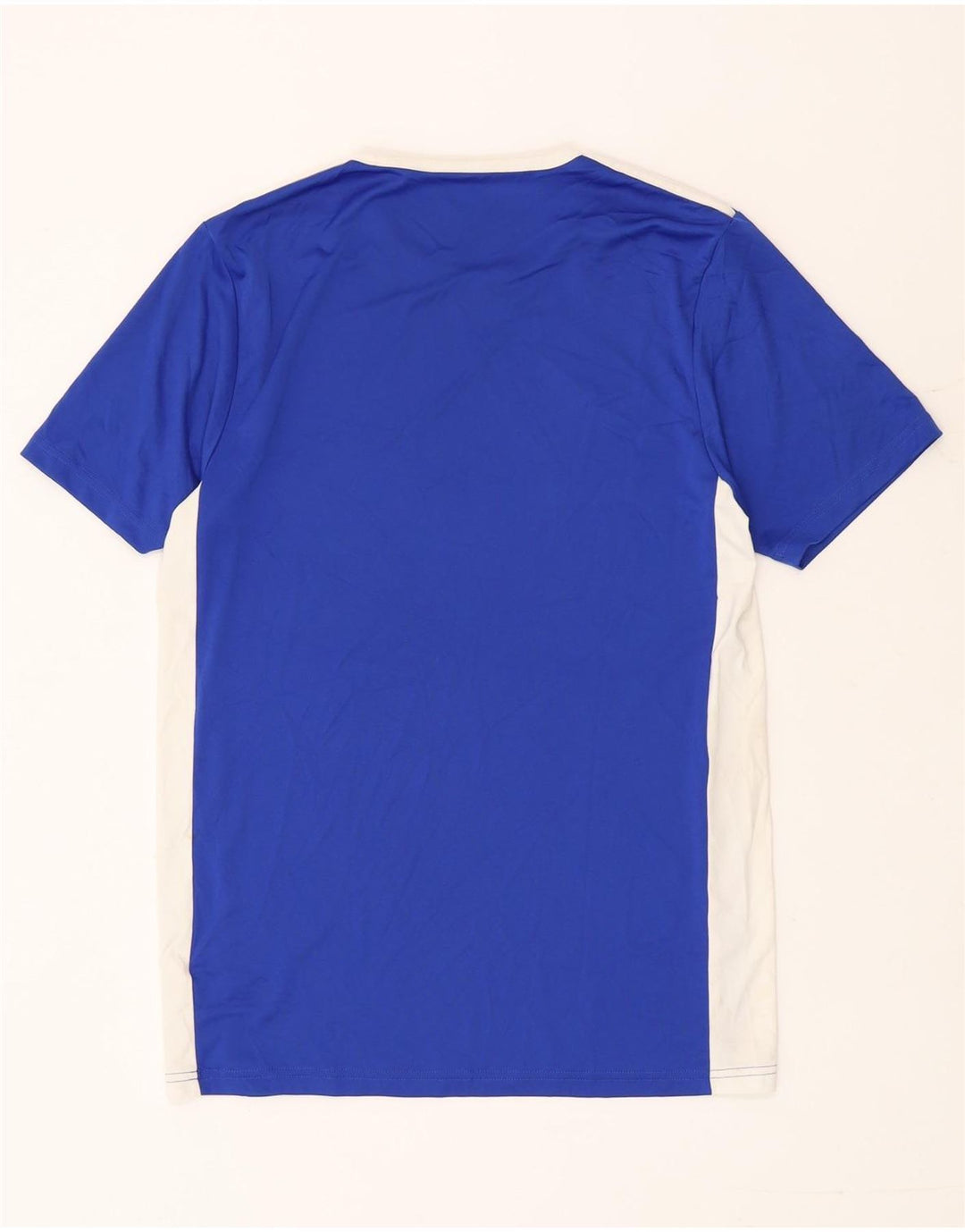 Adidas Hombre Aeroready Camiseta Top Pequeño Azul Colorblock Poliéster