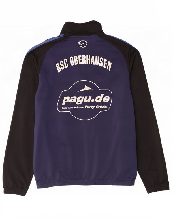 Nike Mens BSC Oberhausen Chándal Top Chaqueta Reino Unido 38/40 Medio Azul Marino
