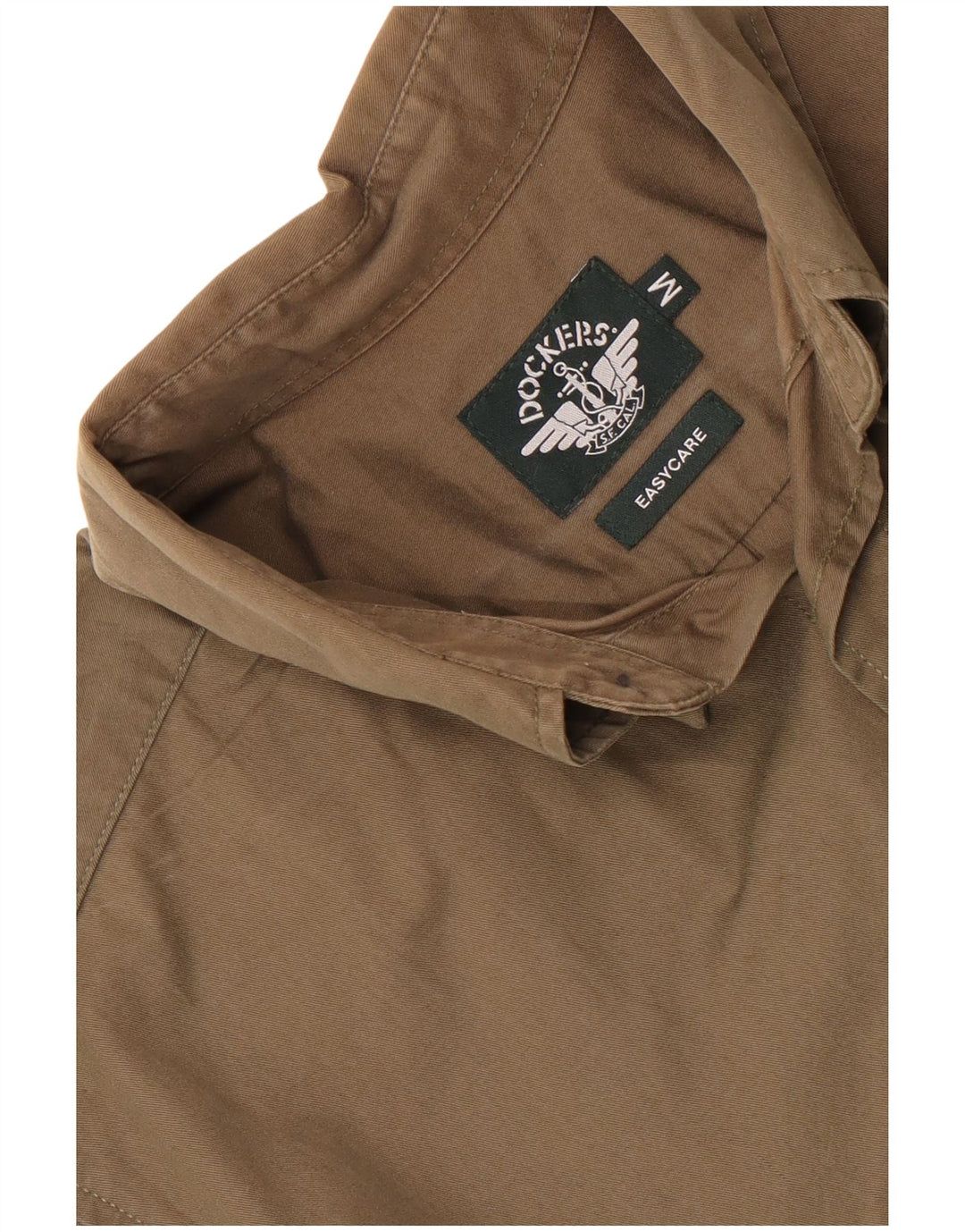 Dockers Camisa De Cuidado Fácil Para Hombre Caqui Mediano