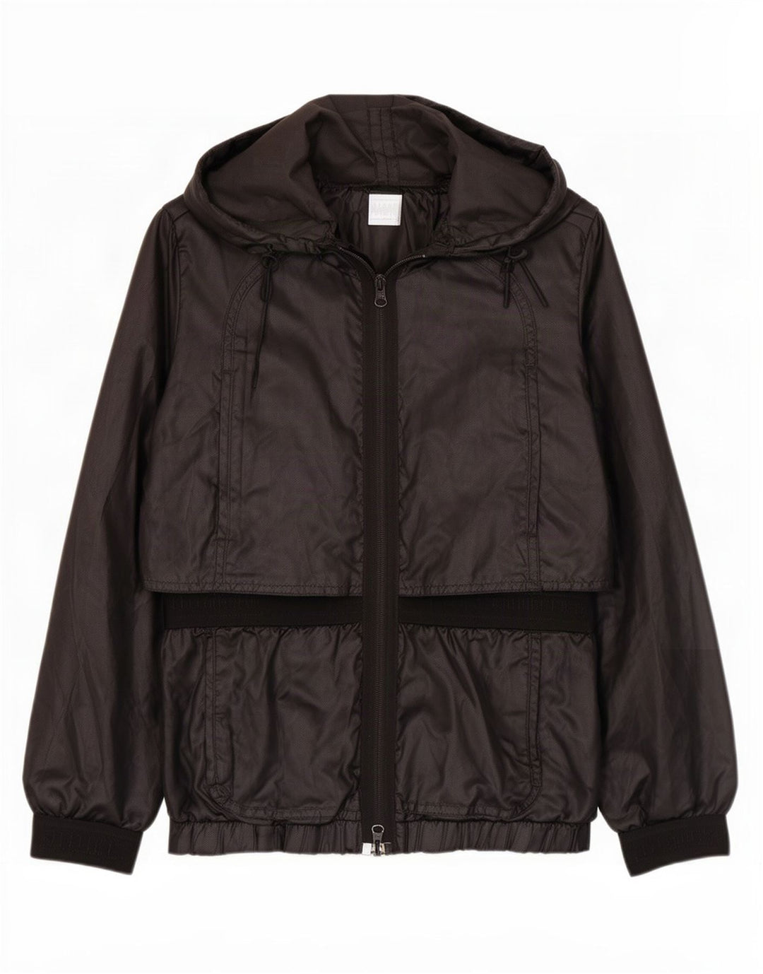 Adidas Chaqueta impermeable con capucha para mujer EU 34 Small Black