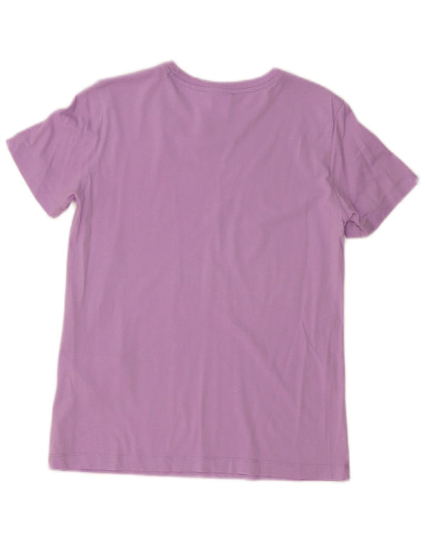 CHAMPION Camiseta para mujer Top UK 10 Small Purple Cotton