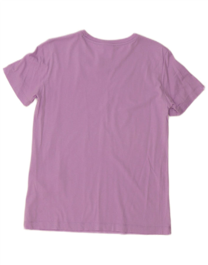 CHAMPION Camiseta para mujer Top UK 10 Small Purple Cotton