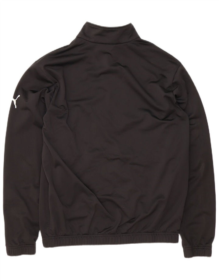 Puma Chaqueta de chándal para hombre con bloques de color negro mediano Poliéster