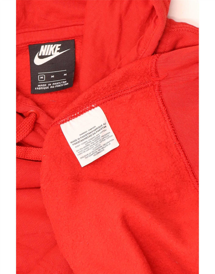 Nike Hombre Sudadera con capucha Jumper Medium Rojo Poliéster