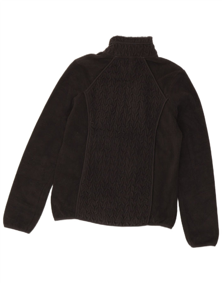 Brugi Chaqueta polar para mujer UK 44 Grande Poliéster negro