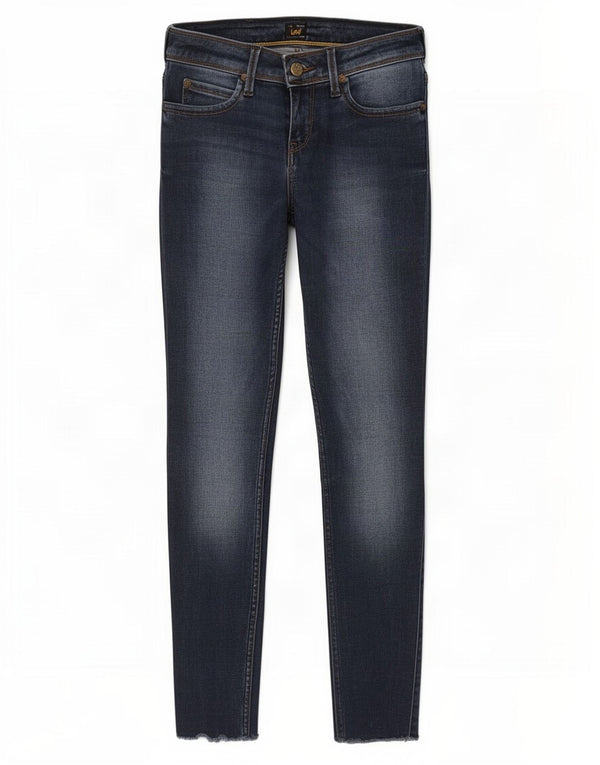 Vaqueros Lee Toxey Skinny para Mujer W26 L27 Algodón Azul Marino