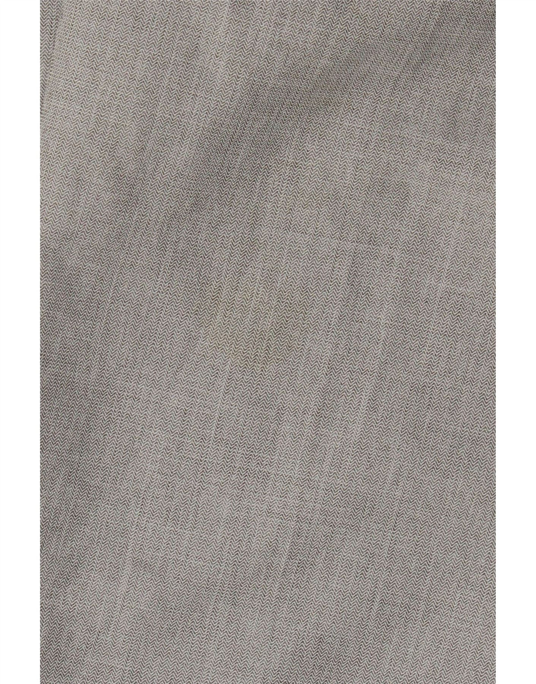 Marks & Spencer Pantalón de traje regular para hombre W42 L31 Poliéster gris