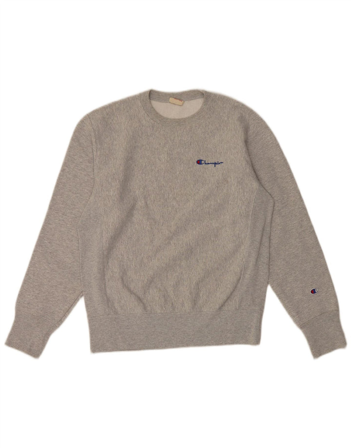 Champion Sudadera Jumper Gris Medio Algodón