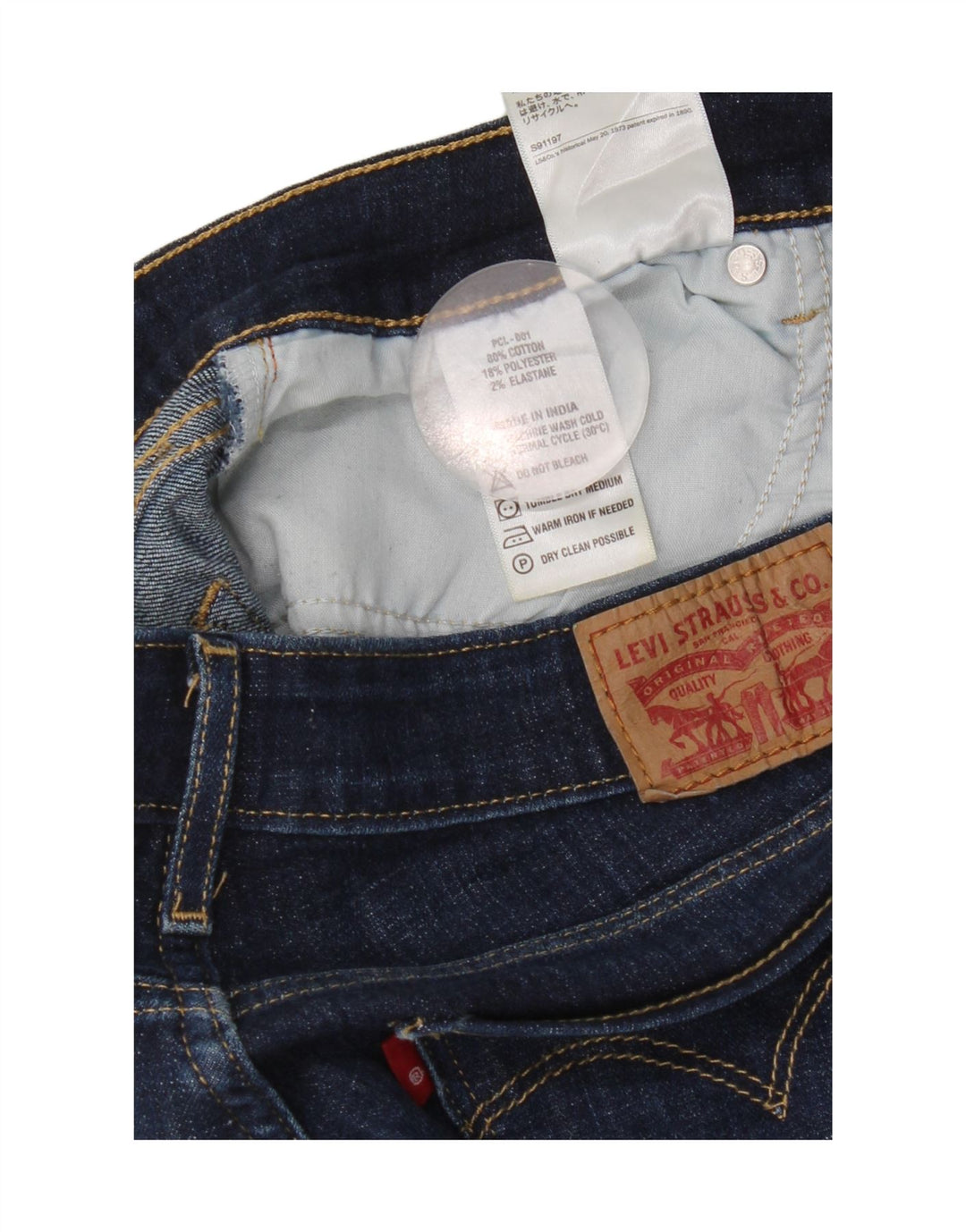 Levi's Vaqueros Bootcut Mujer W28 L30 Algodón Azul