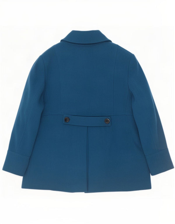 John Rocha Chaquetón para mujer UK 22 3XL Lana azul