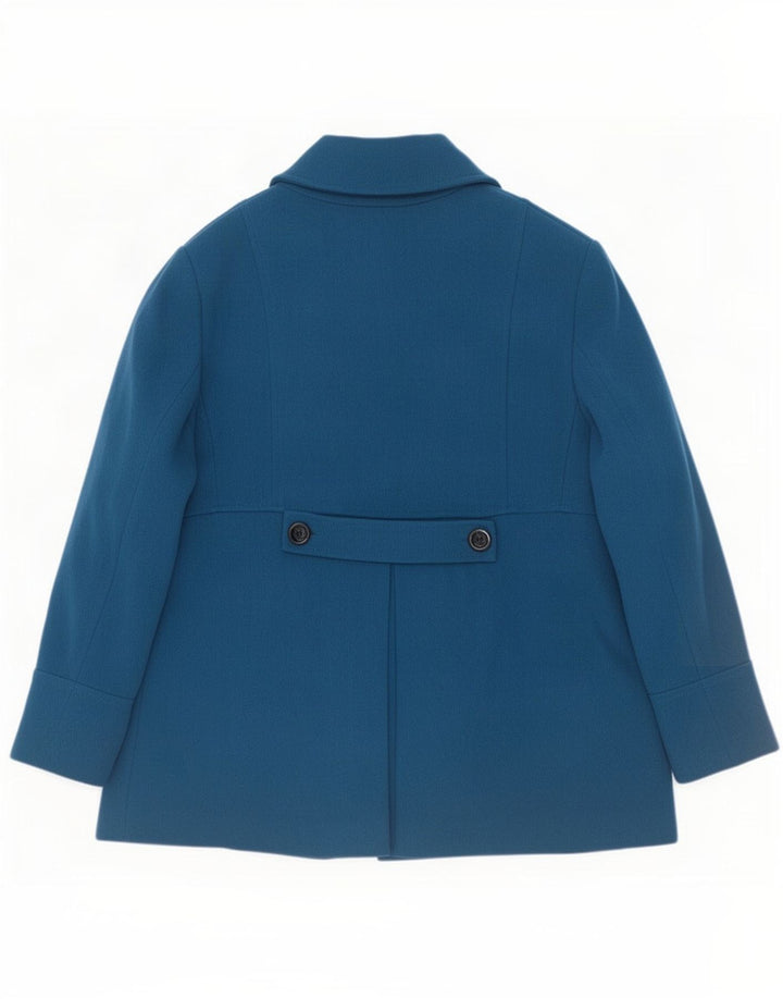 John Rocha Chaquetón para mujer UK 22 3XL Lana azul