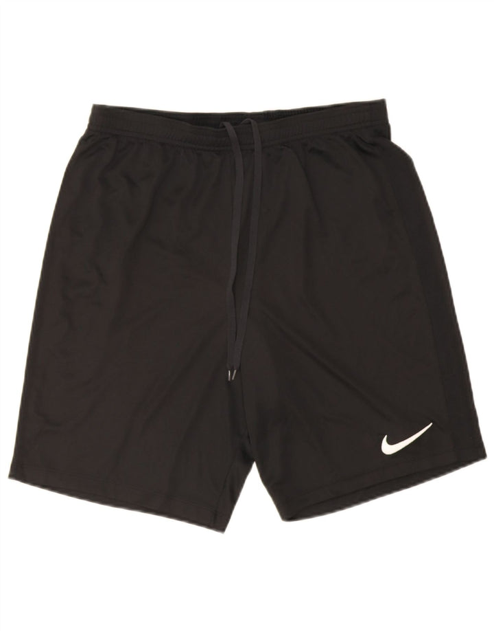 Nike Dri Fit - Pantalones cortos deportivos para hombre (poliéster), color negro