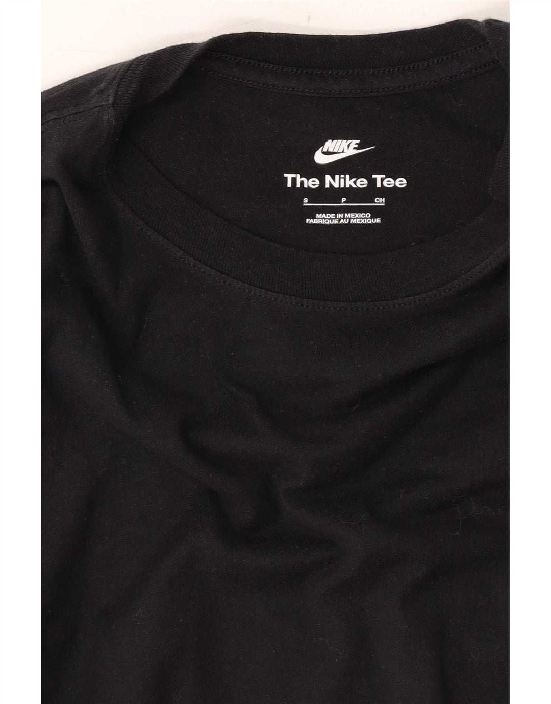 Nike - Camiseta de manga larga para hombre, talla pequeña, color negro
