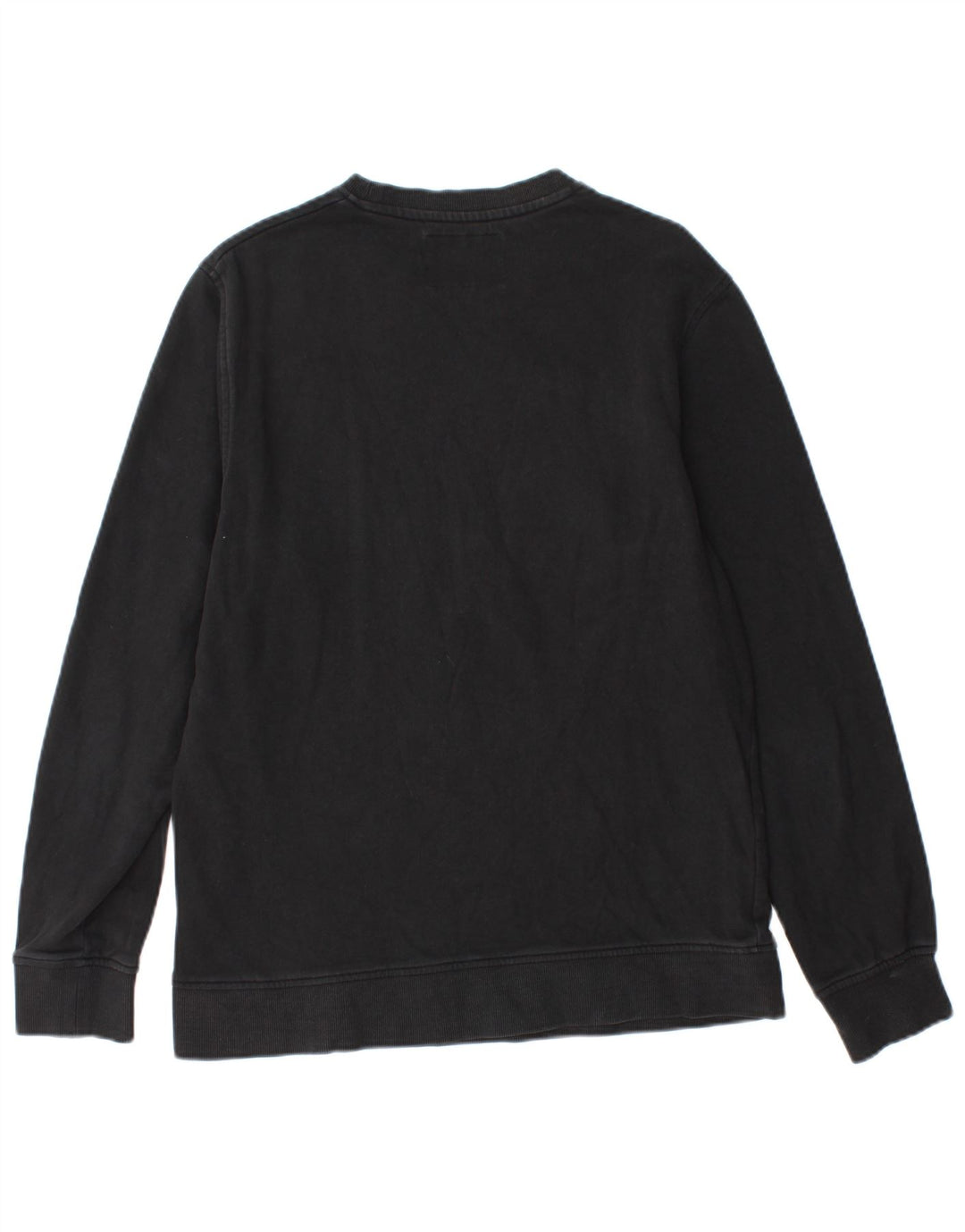 Jack & Jones Hombre Sudadera Gráfica Jumper Medium Negro Algodón