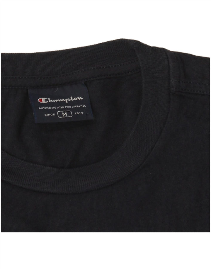 Champion Camiseta gráfica para mujer Top UK 44 Medium Azul marino