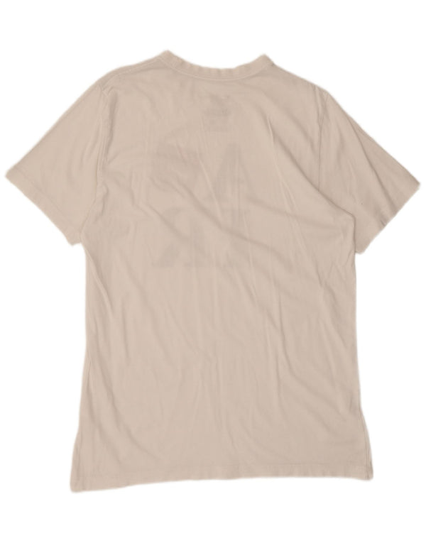 Nike Camiseta gráfica de ajuste estándar para hombre XL Blanco Algodón