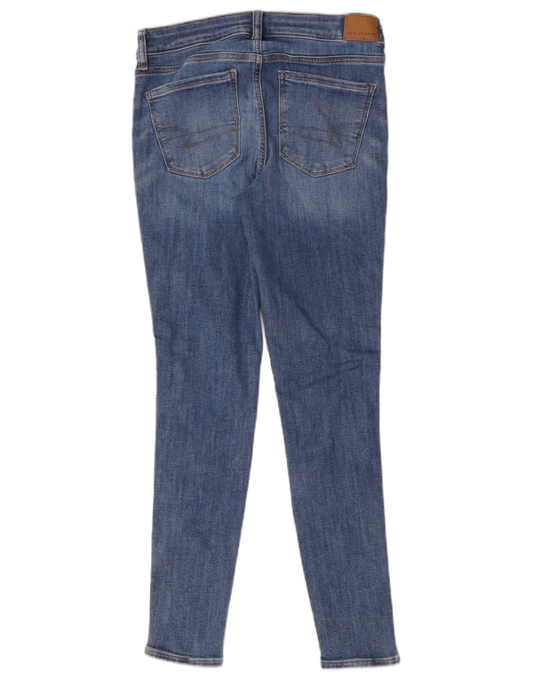 American Eagle Jeans ajustados para mujer US 6 Medium W30 L28 Algodón azul