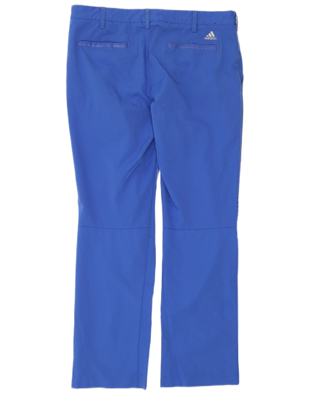 Pantalón chino recto ADIDAS para hombre W36 L32 Poliéster azul