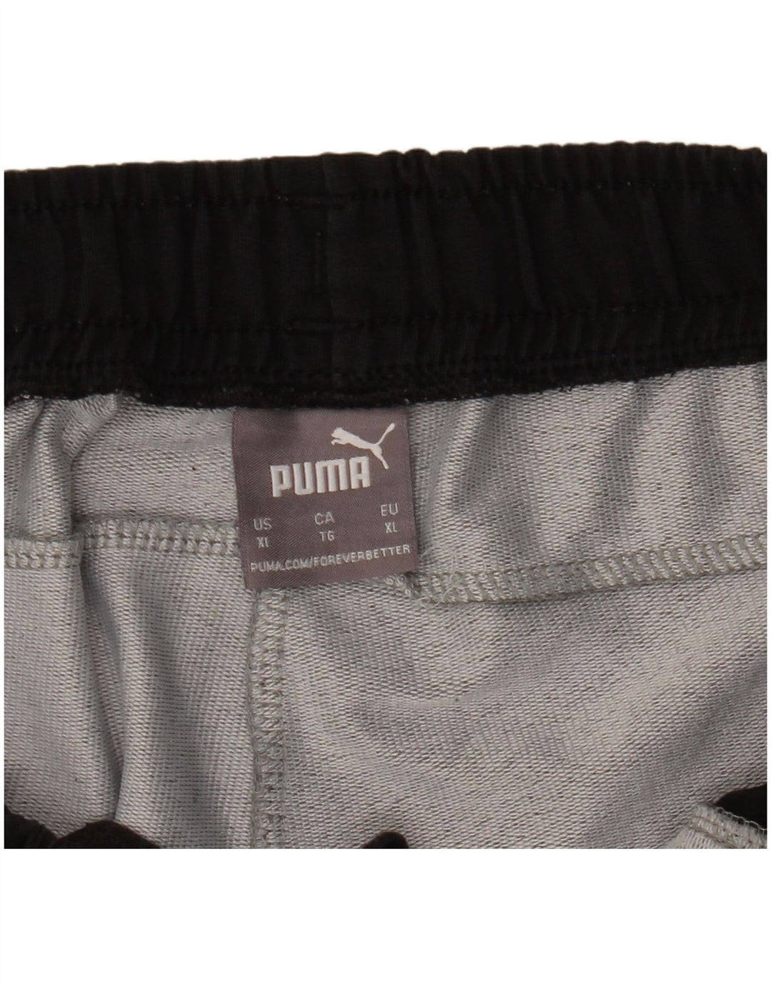 Puma Pantalones cortos deportivos para hombre XL Gris Colorblock
