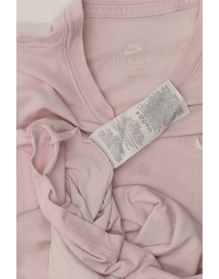 Camiseta Nike Hombre Top XS Rosa Algodón