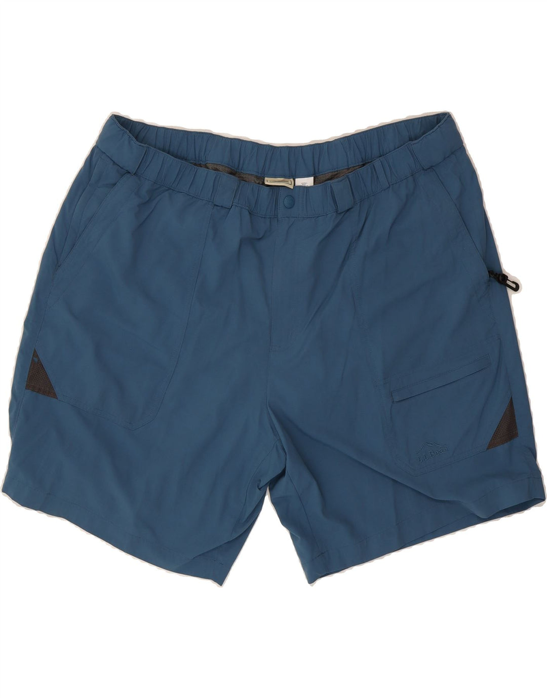 L.L.BEAN Mens Cargo Shorts 2XL W42  Navy Blue Nylon Vintage L.L.Bean and Second-Hand L.L.Bean from Messina Hembry 