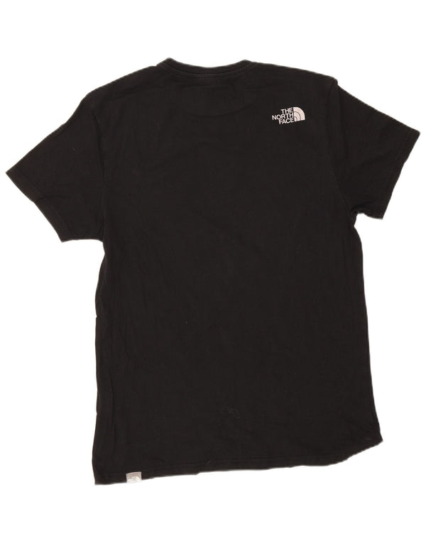The North Face - Camiseta para hombre, talla pequeña, algodón negro