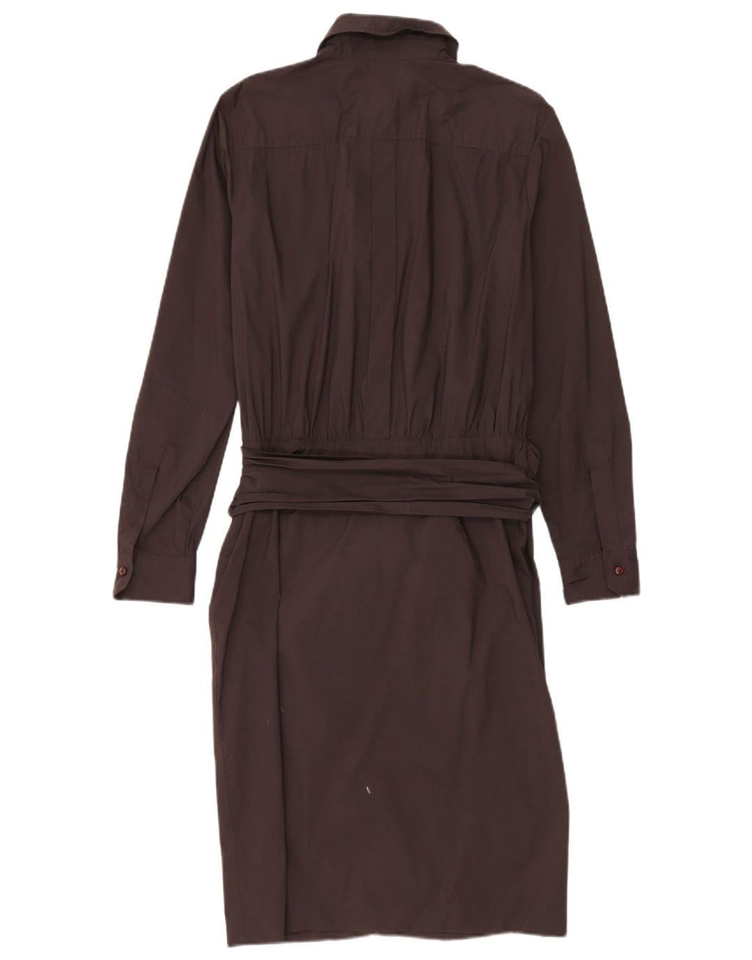 Intrend Vestido camisero tipo jersey para mujer UK 44 Grande Algodón marrón