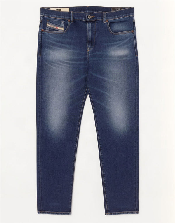 Diesel Vaqueros Slim Para Hombre W34 L32 Algodón Azul