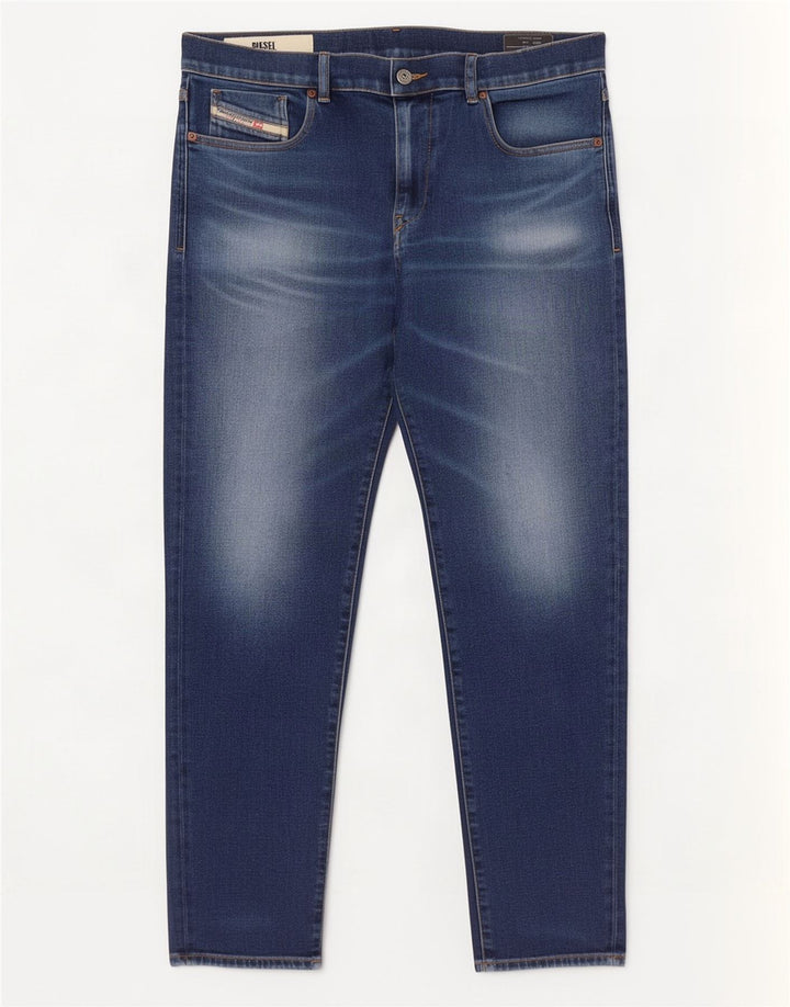 Diesel Vaqueros Slim Para Hombre W34 L32 Algodón Azul