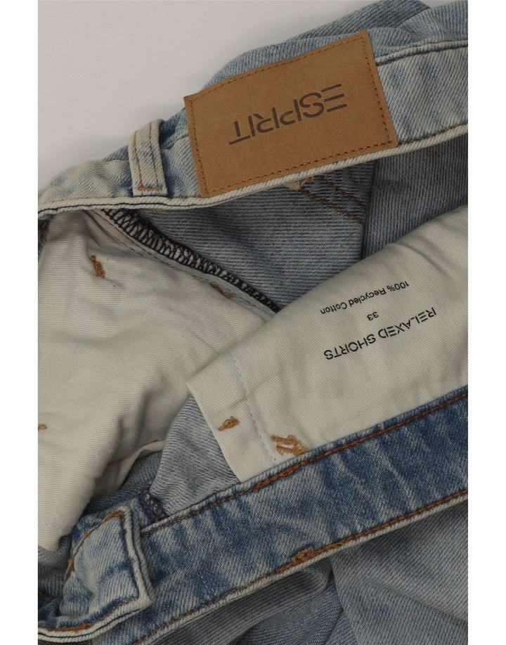 Esprit Shorts vaqueros para hombre W33 Algodón azul medio
