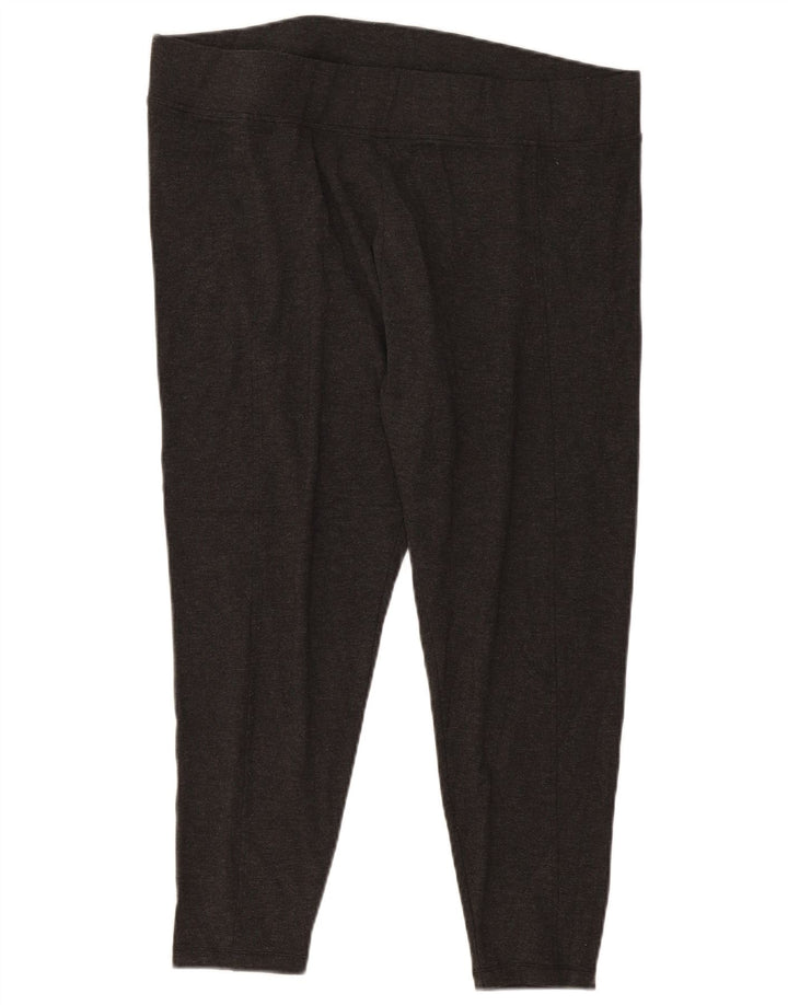 MARKS & SPENCER Leggings para mujer UK 22 3XL Gris Poliéster