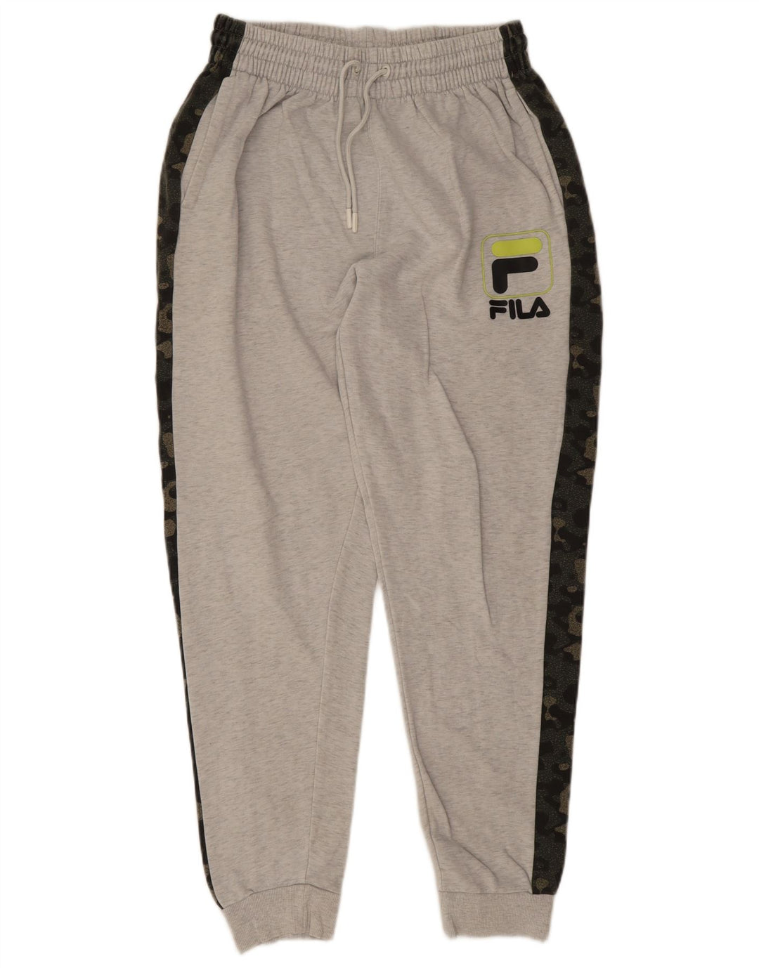 Fila Hombre Pantalones De Chándal Joggers Gris Medio Camuflaje Algodón