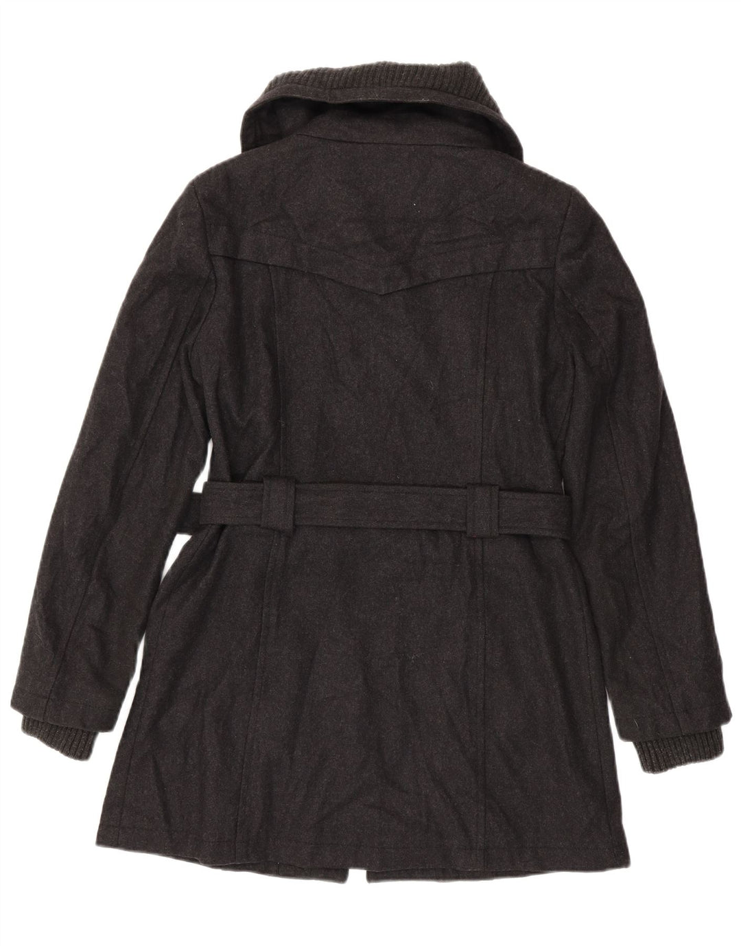 Zara Mujer Abrigo Reino Unido 46 Grande Gris