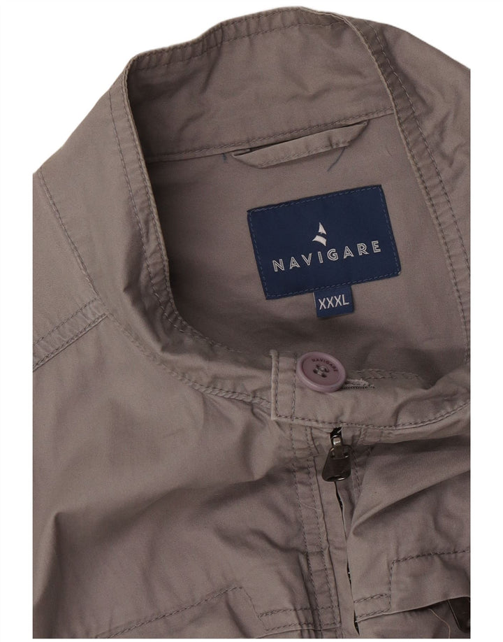 NAVIGARE Chaqueta utilitaria para hombre UK 46 3XL Gris