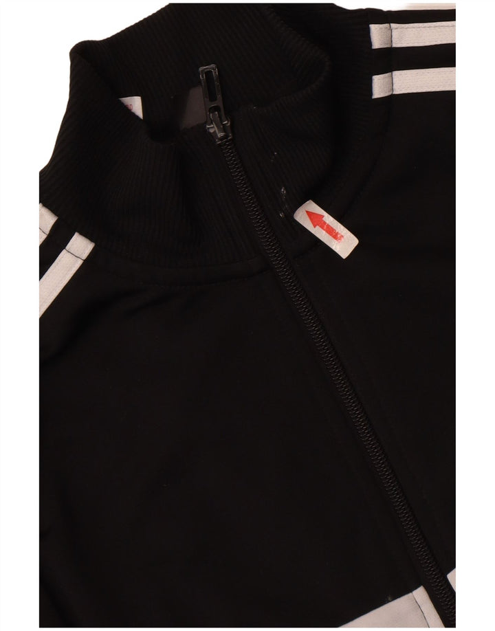 Adidas - Chaqueta de chándal para niño, 13-14 años, color negro, poliéster