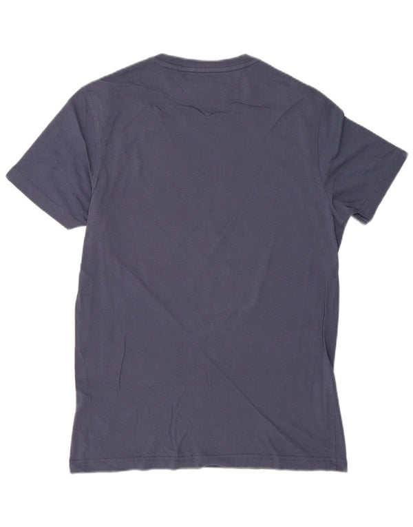 Tommy Hilfiger Camiseta para hombre Top Small Azul marino Algodón