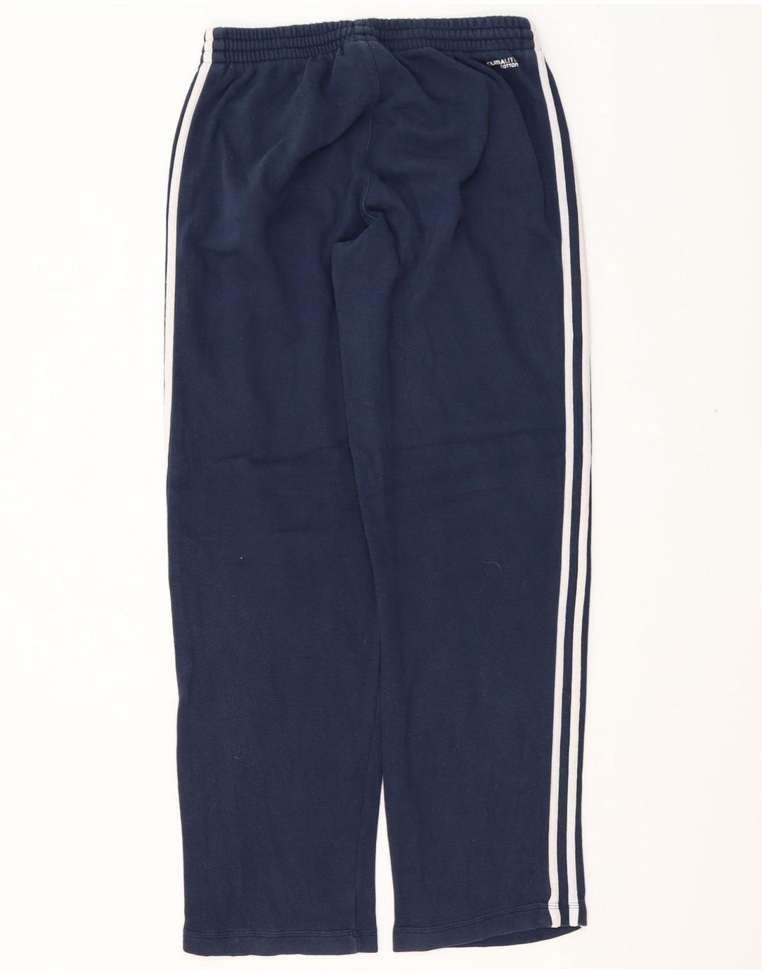 ADIDAS Mens Climalite Chándal Pantalones UK 40/42 Medio Azul Marino Algodón