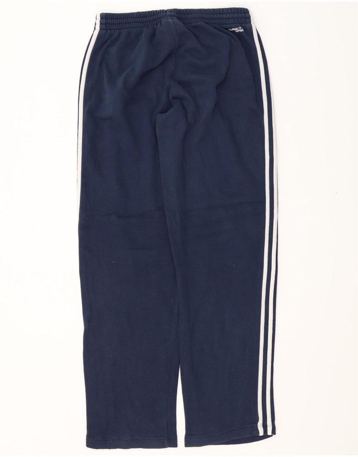 ADIDAS Mens Climalite Chándal Pantalones UK 40/42 Medio Azul Marino Algodón