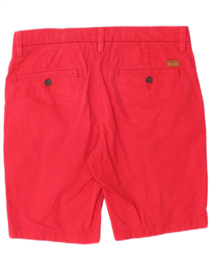 Timberland Pantalones cortos chinos para hombre W31 Algodón rojo medio