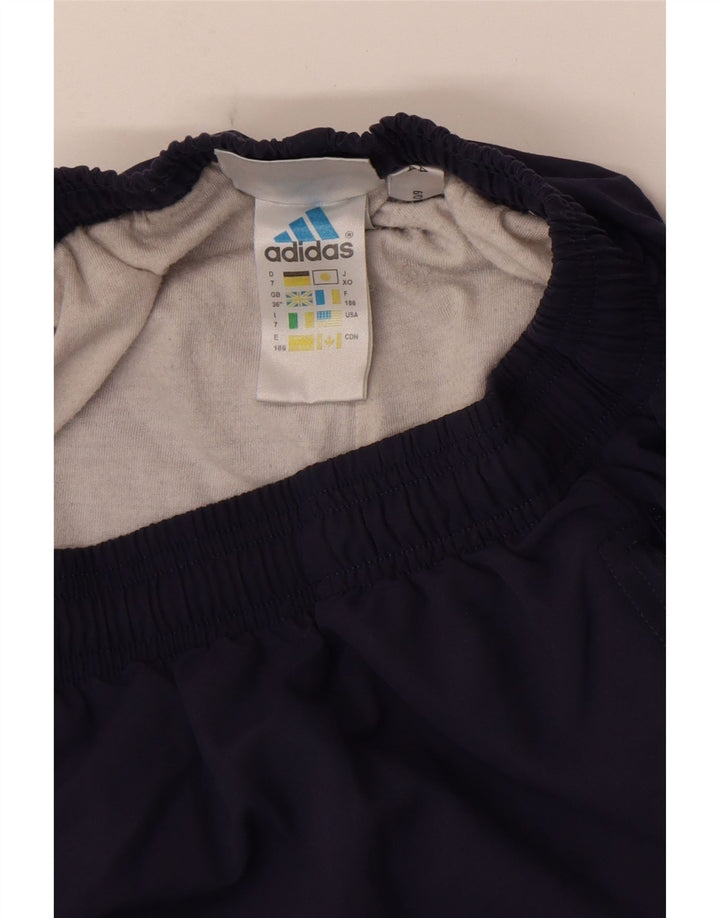 Adidas Hombre Pantalones De Chándal Joggers Grande Azul Marino Poliéster