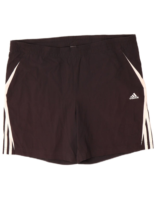 Adidas Mens Climalite Sport Shorts Medio Negro Poliéster