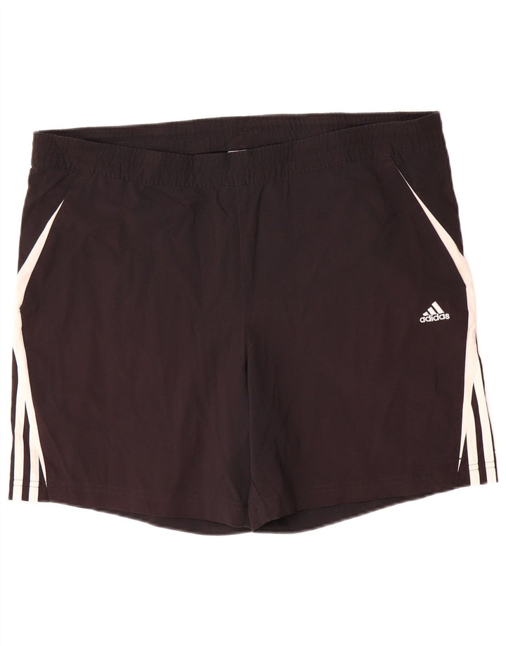 Adidas Mens Climalite Sport Shorts Medio Negro Poliéster