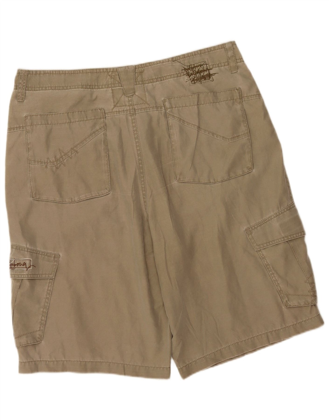 Pantalones cortos cargo Billabong para hombre W34 Poliéster caqui grande