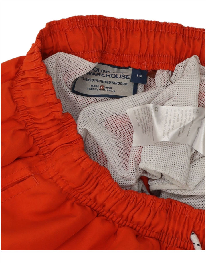 Bañador para hombre Mountain Warehouse Shorts de poliéster naranja grande