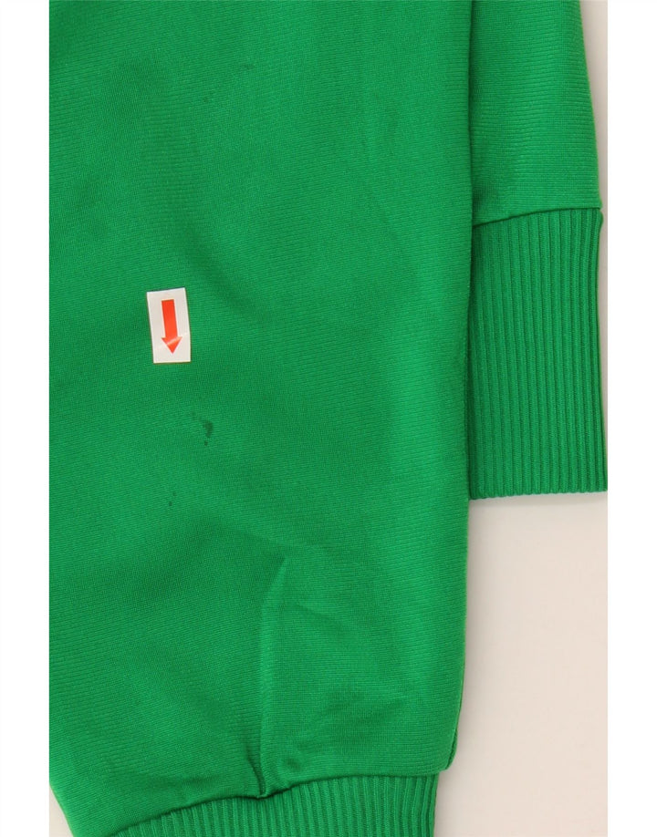 Adidas Chaqueta superior de chándal gráfico para mujer EU 40 Poliéster verde medio