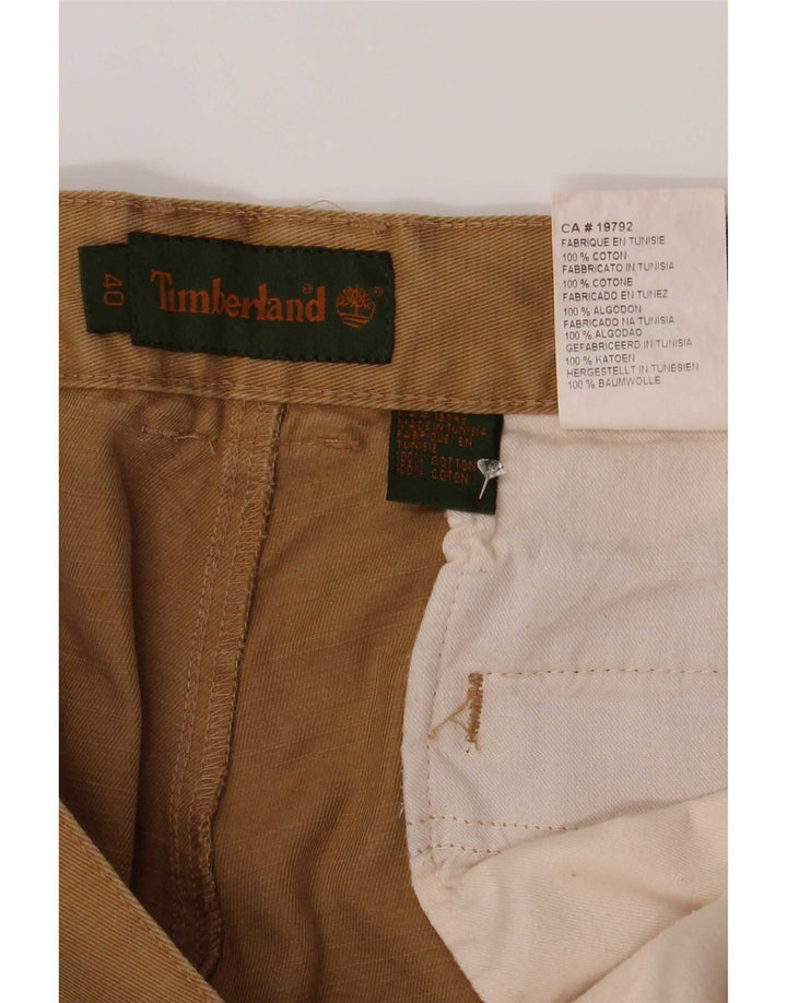 Timberland Pantalón chino regular para hombre W40 L32 Algodón beige