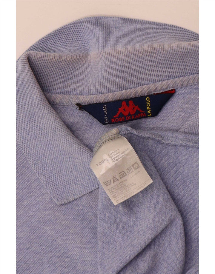 Kappa Polo Hombre XL Algodón Azul