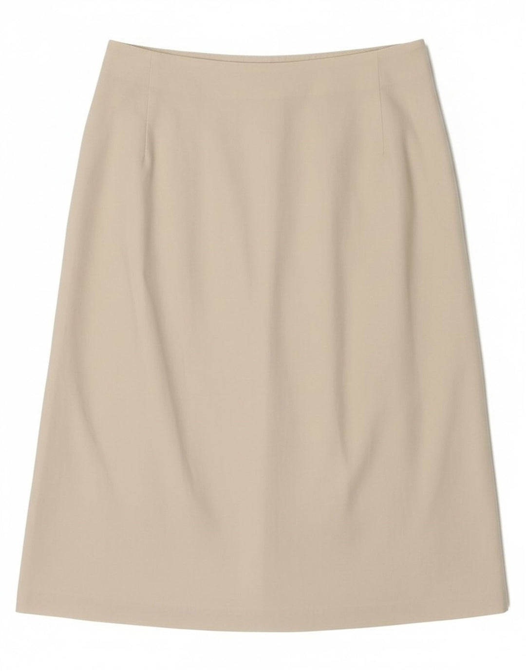 Benetton Falda Acampanada IT 42 Medium W28 Algodón Blanco