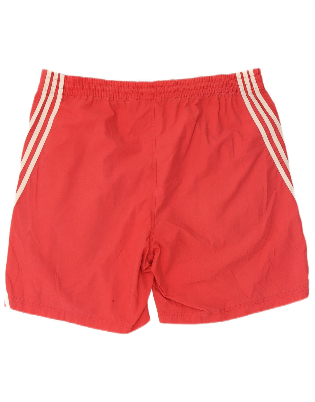 Pantalones cortos deportivos ADIDAS para hombre, poliéster rojo grande